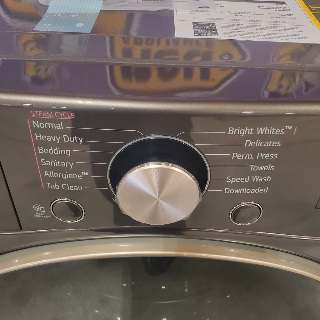 LG Smart Front Load 4.5 Cu. Ft. Washer with TurboWash 360 Technology WM4000HBA - New in Box and LG Smart Wi-Fi Enabled Front Load Electric 7.4 Cu. Ft. Dryer with TurboSteam and Built-In Intelligence 16070 - DLEX4000B - Scratch & Dent (Minor)