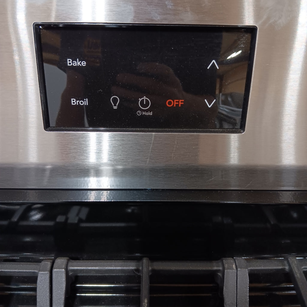 Pictures of Frigidaire 5 Burner Gas Range with Even Baking Technology in Stainless Steel 20531SD493 - FCRG3052BS - Open Box - Neu Appliance Outlet - Discount Appliance Outlet in Austin, Tx