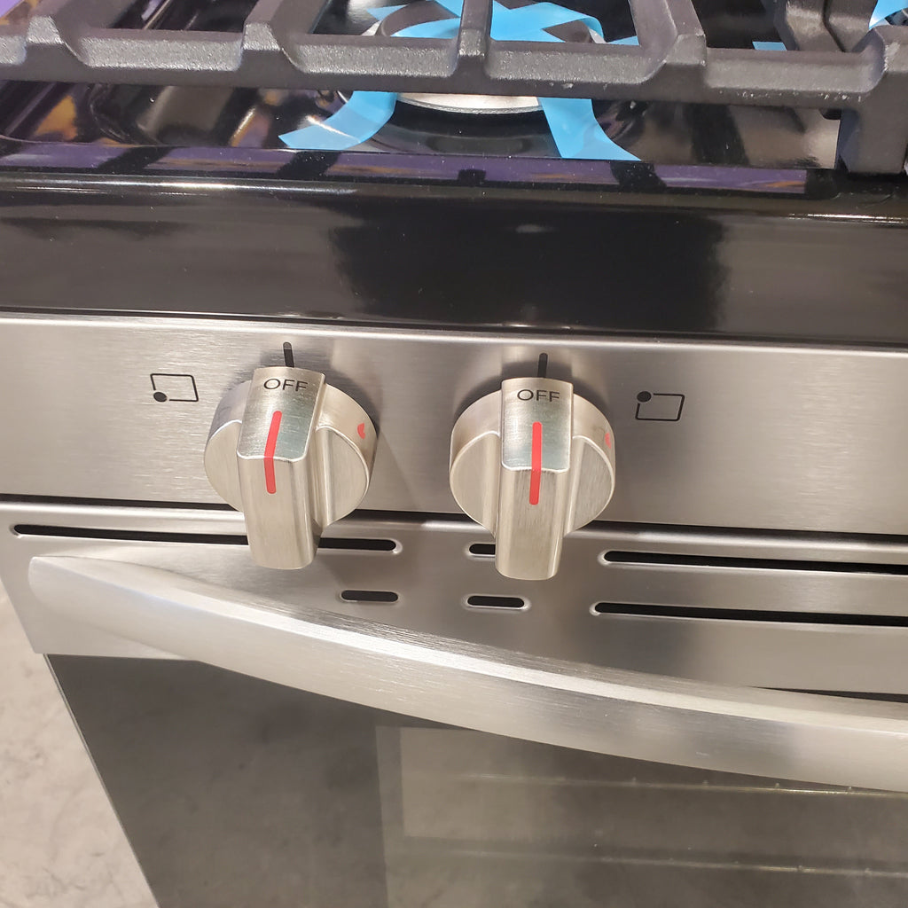 Pictures of Frigidaire 30" EasyCare™ Stainless Steel Finish 5 Burner Gas Range with Quick Boil and Even Baking Technology FCRG306LAF - Scratch & Dent (Minor) - Neu Appliance Outlet - Discount Appliance Outlet in Austin, Tx
