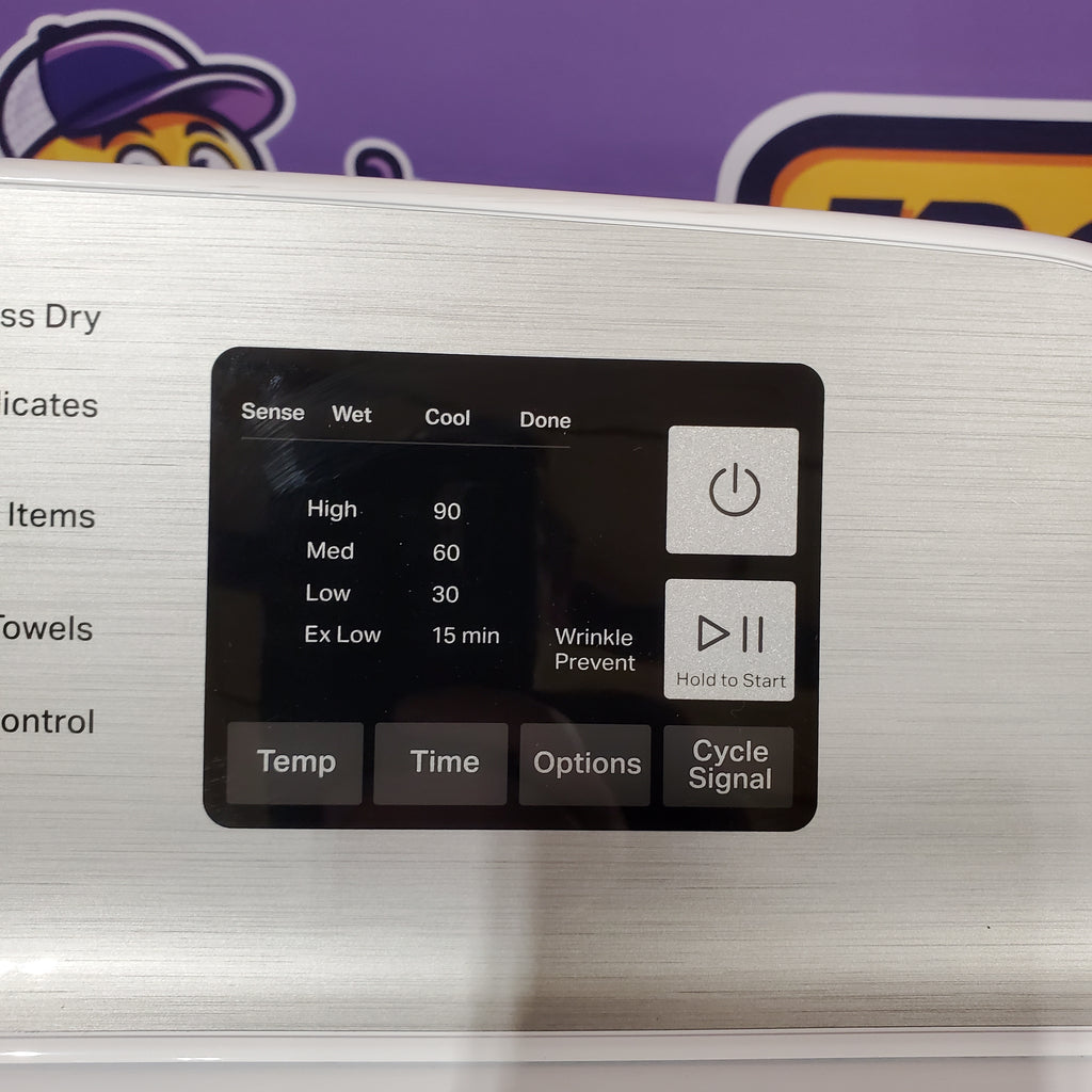 Pictures of Maytag Top Load 4.8 cu ft Washer with Deep Fill and Slow-Close Glass Lid MVW6200KW - Scratch & Dent (Minor) and Maytag 7.0 cu ft Electric Dryer with Moisture Sensing and Quick Dry Cycle 16164 - MED6200KW - Open Box - Neu Appliance Outlet - Discount Appliance Outlet in Austin, Tx