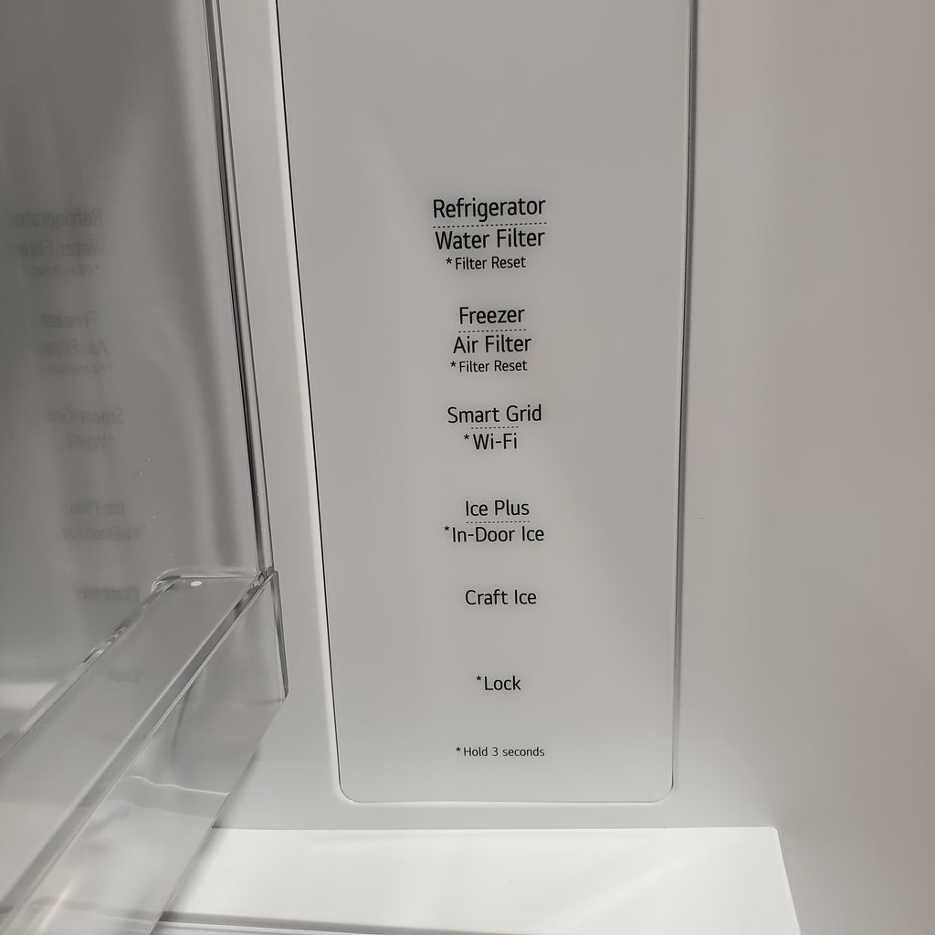 Pictures of LG 31 cu. ft. Standard Depth MAX 3 Door French Door with Ice & Water Dispenser and Dual Ice Maker 22134SD226 - LL31H6530S - Scratch & Dent (Major) - Neu Appliance Outlet - Discount Appliance Outlet in Austin, Tx