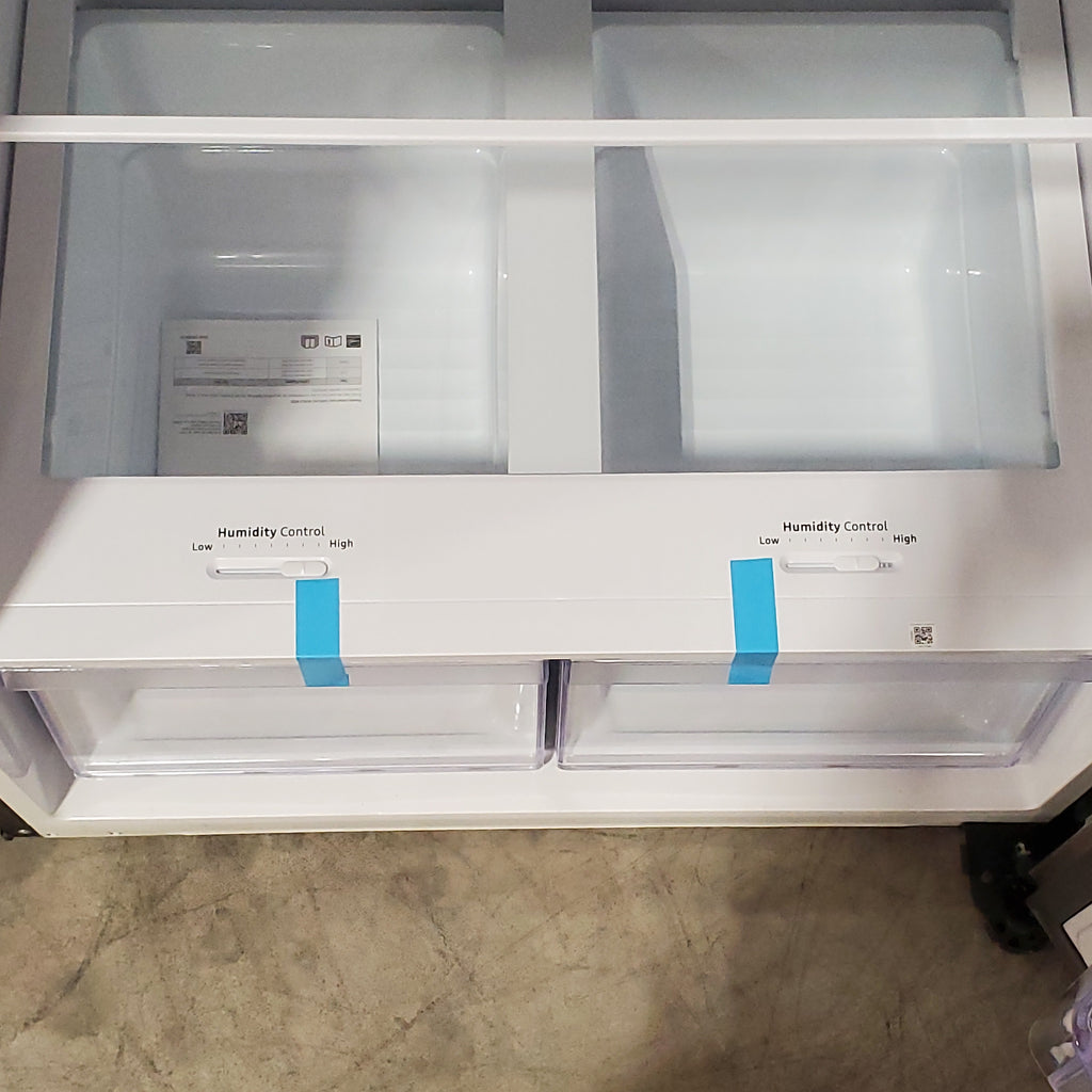 Pictures of Samsung 18 cu. ft. Standard Depth Top Freezer Refrigerator in Stainless Steel with All-Around Cooling RT18DG6700SR - Scratch & Dent (Minor) - Neu Appliance Outlet - Discount Appliance Outlet in Austin, Tx