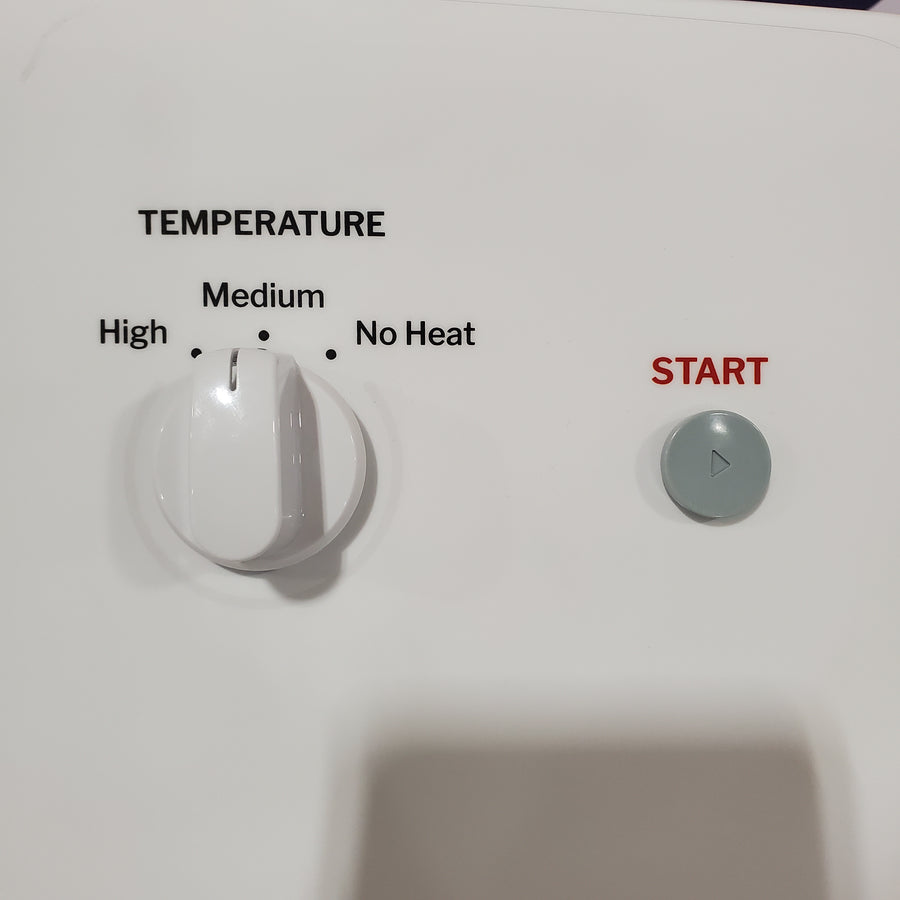 Hotpoint® 4.0 cu. ft. Capacity Washer with Cold Plus and Water Level Control HTW265ASWWW - Scratch & Dent (Major) and Hotpoint 6.2 cu. ft. Capacity Electric Dryer with Up To 120 ft. Venting and Shallow Depth 16189 - HTX26EASWWW - Scratch & Dent (Major)
