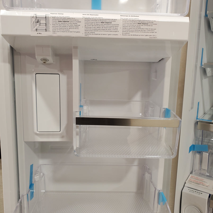 Frigidaire Gallery 23 Cu. Ft. Counter-Depth French Door Refrigerator 22132SD126 - GRFG2353AF - Scratch & Dent (Minor)