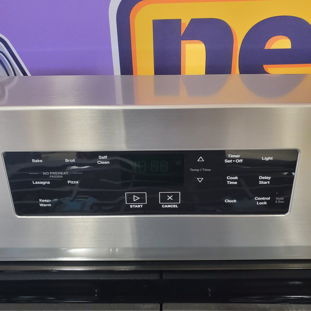 Pictures of Whirlpool 30-inch Self Clean Gas Range with No Preheat Mode WFGS3530RS - Open Box - Neu Appliance Outlet - Discount Appliance Outlet in Austin, Tx