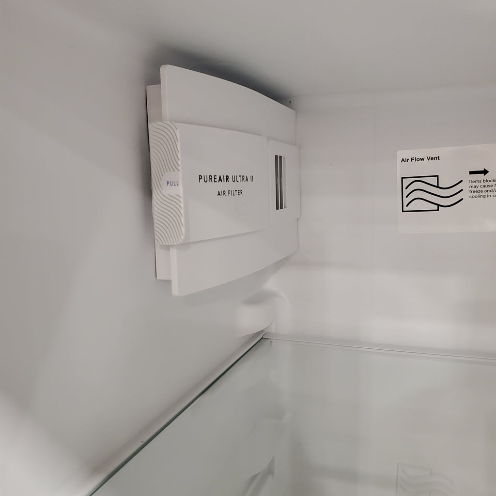 Frigidaire 22 Cu. Ft. Counter-Depth Side-by-Side Refrigerator in Stainless Steel 20131SD194 - FRSC2333AS - Scratch & Dent (Moderate)