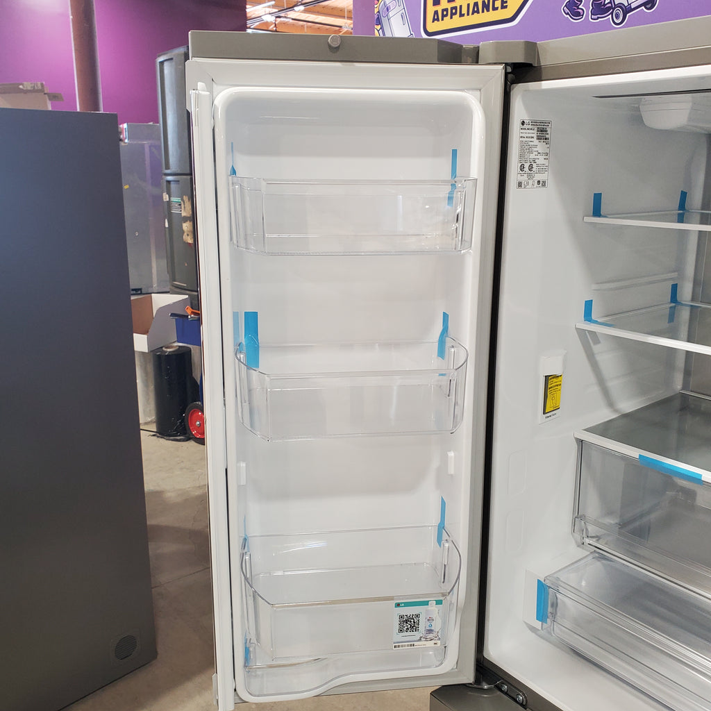 Pictures of LG 27 cu. ft. Smart Counter-Depth MAX™ French Door Refrigerator with Linear Cooling™ and Internal Water Dispenser LRFLC2706S - Scratch & Dent (Minor) - Neu Appliance Outlet - Discount Appliance Outlet in Austin, Tx