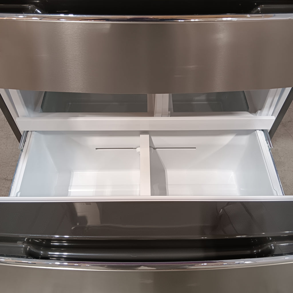 Pictures of Frigidaire Gallery 22 Cu. Ft. 4-Door Counter-depth French Door Refrigerator with Ice Maker (Fingerprint Resistant Stainless Steel) ENERGY STAR 20131SD199 - GRMC2273CF - Scratch & Dent (Moderate) - Neu Appliance Outlet - Discount Appliance Outlet in Austin, Tx