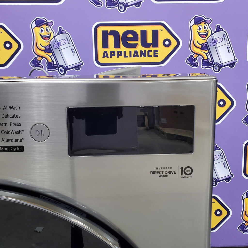 Pictures of LG 5.0 cu. ft. Mega Capacity Smart Front Load Washer with TurboWash® 360°, AI Sensing and Hybrid Electronic Controls with LCD Display 25CR179 - WM5800HVA - Scratch & Dent - Minor - Neu Appliance Outlet - Discount Appliance Outlet in Austin, Tx