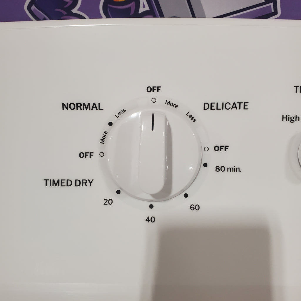 Hotpoint® 4.0 cu. ft. Capacity Washer with Cold Plus and Water Level Control HTW265ASWWW - Scratch & Dent (Minor) and Hotpoint® 6.2 cu. ft. vented Electric Dryer with Auto Dry 16146 - HTX26EASWWW - Scratch & Dent (Minor)