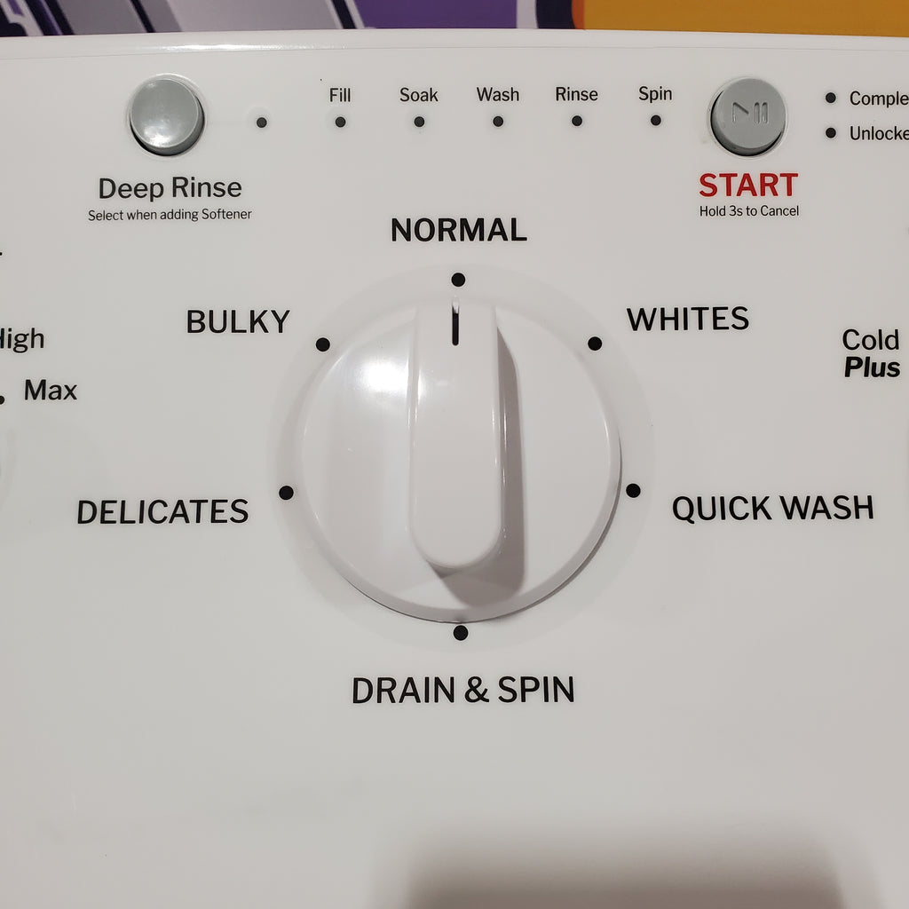 Hotpoint® 4.0 cu. ft. Capacity Washer with Cold Plus and Water Level Control 251310SD911 - HTW265ASWWW - Scratch & Dent (Minor)