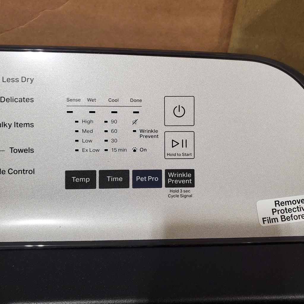 Pictures of Maytag Volcano Black Top Load 4.7 Cu. Ft. Pet Pro Washer with Built-In Faucet MVW6500MBK - Scratch & Dent (Moderate) and Maytag Volcano Black Pet Pro 7.0 cu. ft. Electric Dryer with XL Lint Trap and Steam 15032 - MED6500MBK - New in Box - Neu Appliance Outlet - Discount Appliance Outlet in Austin, Tx