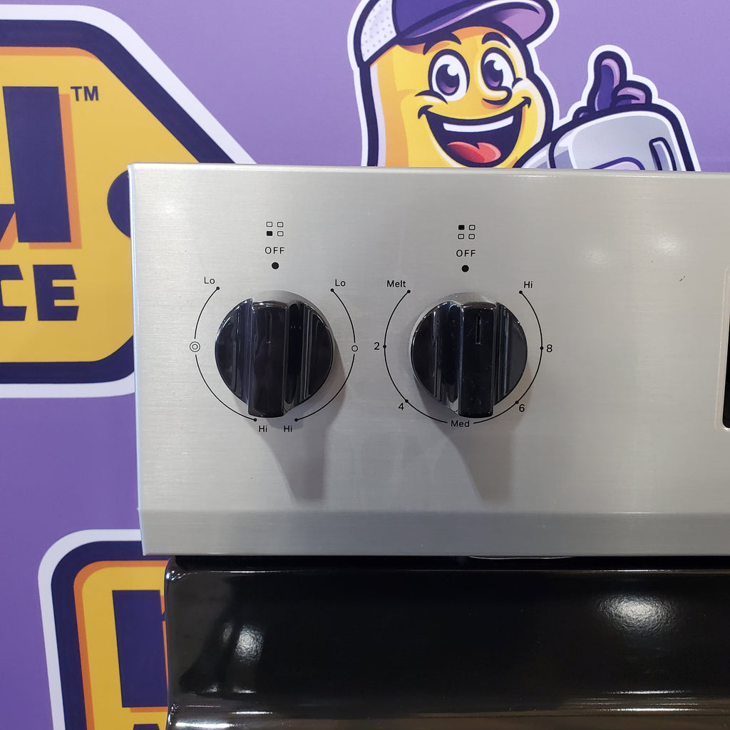 Pictures of Whirlpool Stainless Steel Electric 30 Inch Range with No Preheat Mode WFES3030RS - Open Box - Neu Appliance Outlet - Discount Appliance Outlet in Austin, Tx
