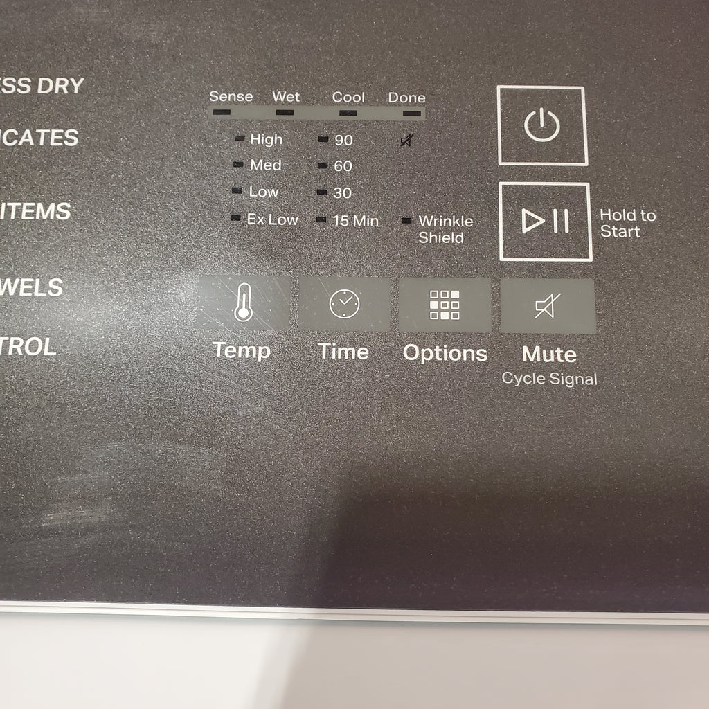 Whirlpool High Efficiency Agitator Large Top-Load Washer in White WTW5105HW - Scratch & Dent (Minor) and Whirlpool 7.0 cu. ft. Electric Dryer with Hamper Door 16118 - WED5010LW - Open Box