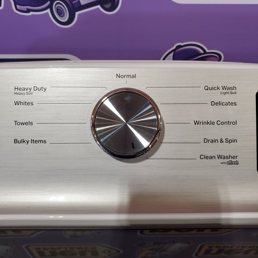 Maytag Top Load 4.8 cu ft Washer with Deep Fill and Slow-Close Glass Lid 30134SD176 - MVW6200KW - Scratch & Dent (Minor)