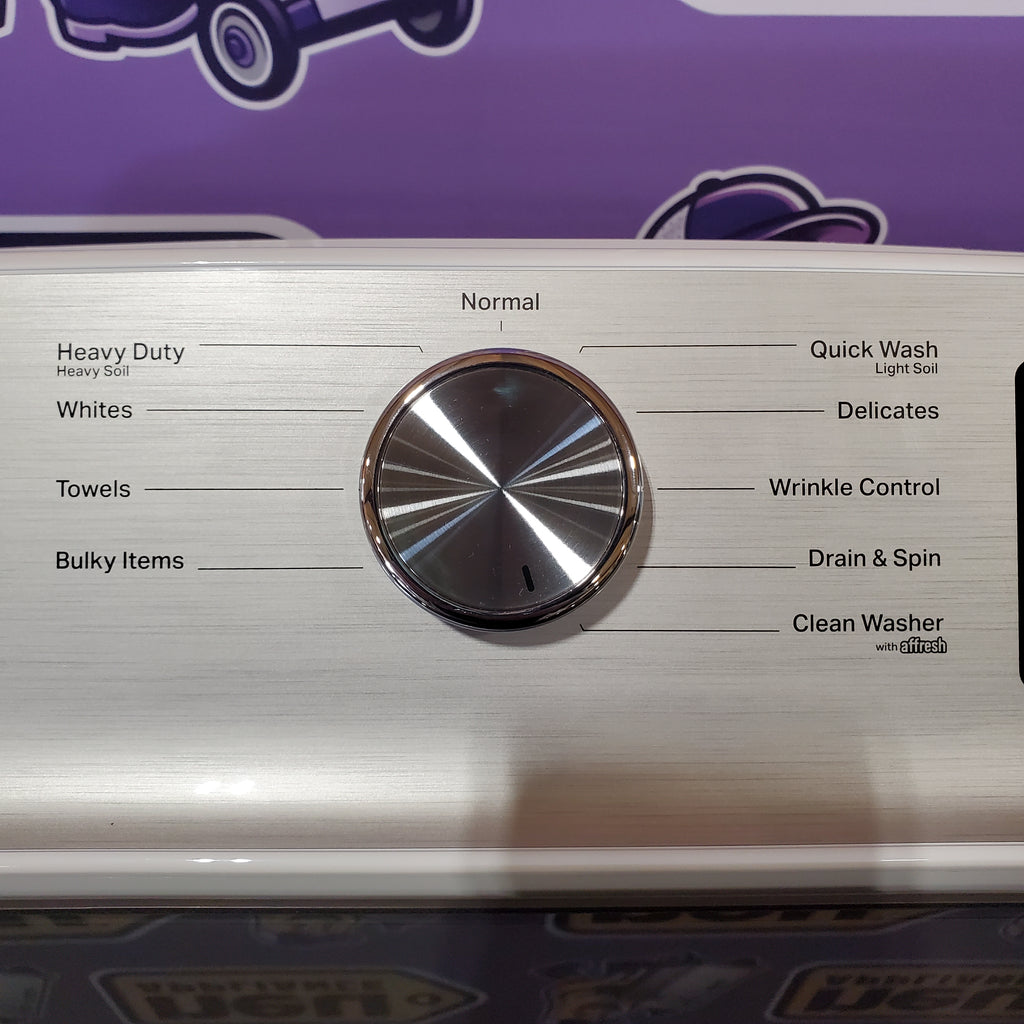 Pictures of Maytag Top Load 4.8 cu ft Washer with Deep Fill and Slow-Close Glass Lid 30134SD176 - MVW6200KW - Scratch & Dent (Minor) - Neu Appliance Outlet - Discount Appliance Outlet in Austin, Tx