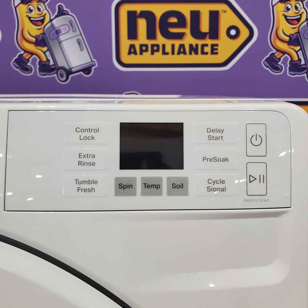 Pictures of Whirlpool White Front Load Energy Star 4.5 Cu. Ft. Washer with Tumble Fresh Option and Sanitize Cycle with Oxi WFW4720RW - Scratch and Dent (Minor) - Neu Appliance Outlet - Discount Appliance Outlet in Austin, Tx