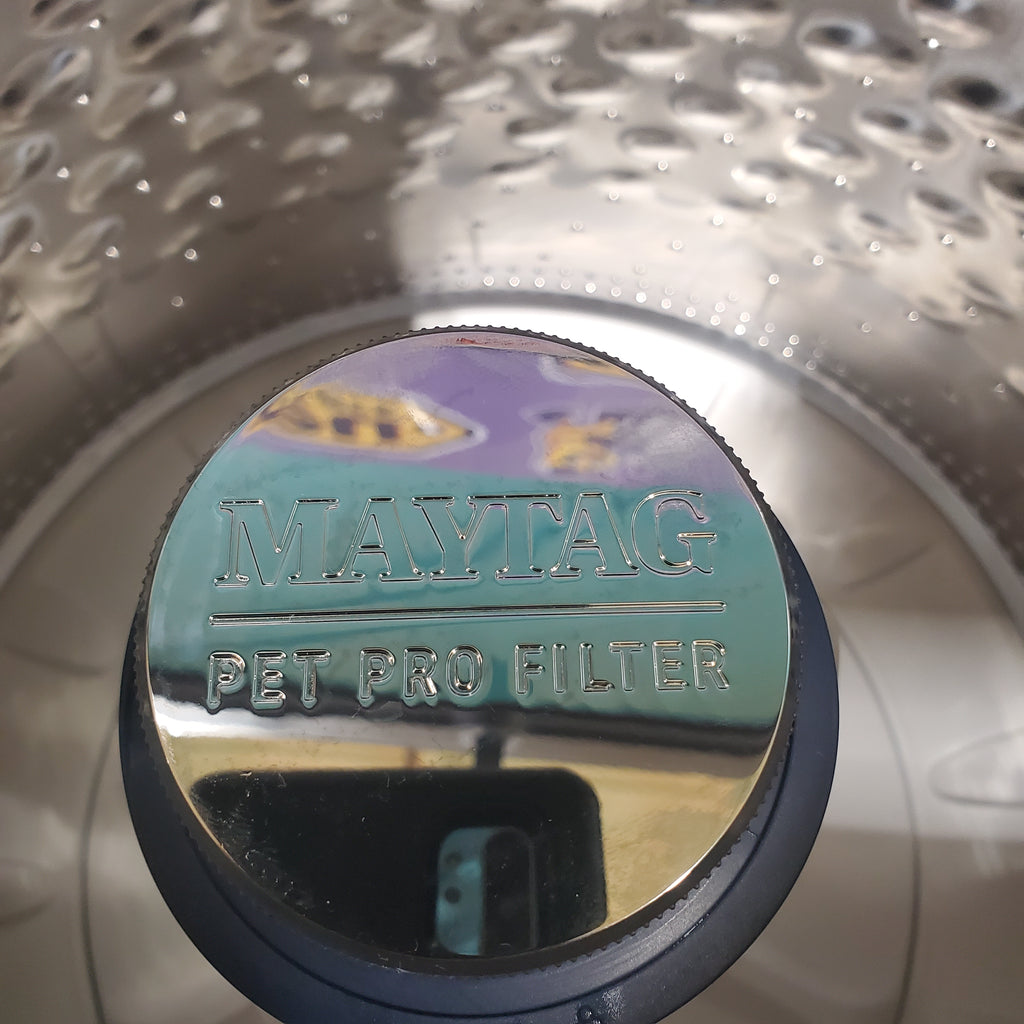 Pictures of Maytag Pet Pro Top Load 4.7 Cu. Ft. Washer with Pet Pro Filter MVW6500MBK - Open Box - Neu Appliance Outlet - Discount Appliance Outlet in Austin, Tx