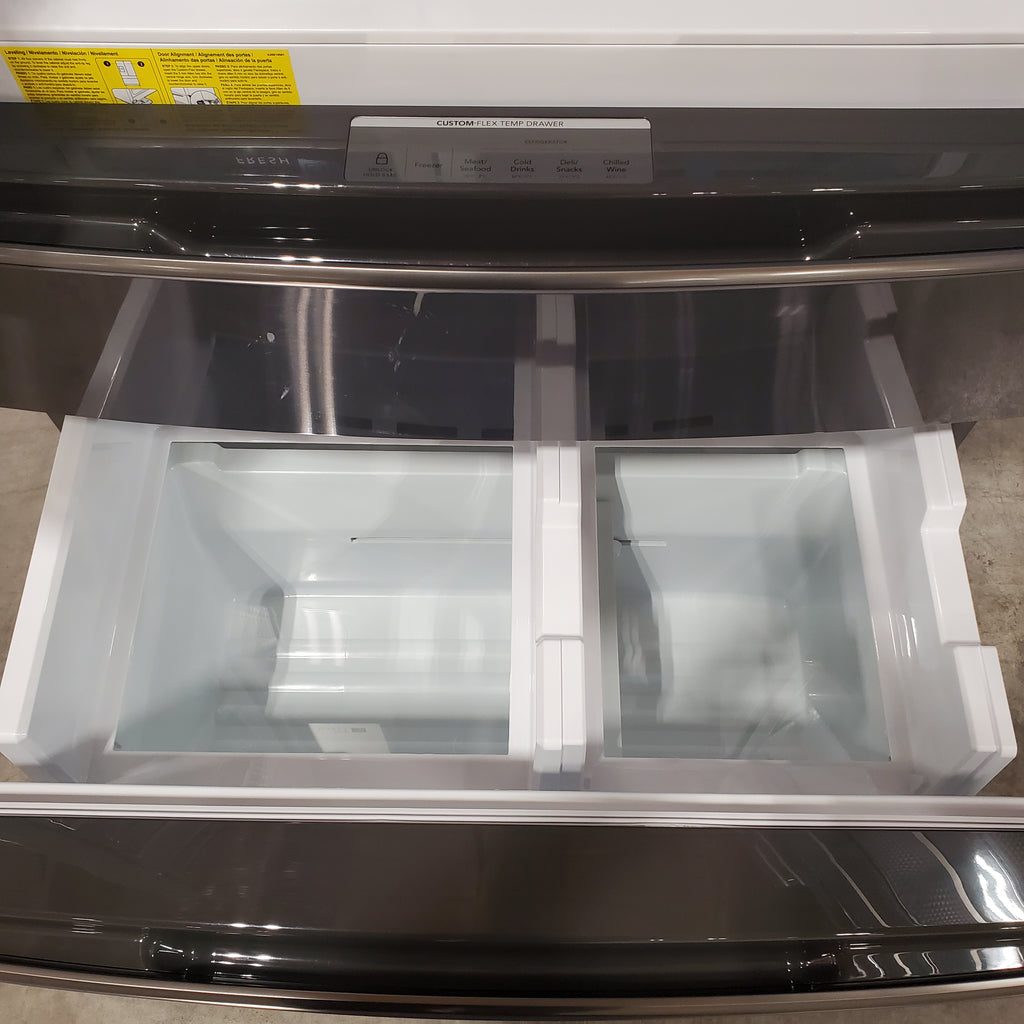 Pictures of Frigidaire Gallery 22 Cu. Ft. Counter-Depth 4-Door French Door Refrigerator 3SD969 - GRMC2273CD - Scratch & Dent (Moderate) - Neu Appliance Outlet - Discount Appliance Outlet in Austin, Tx