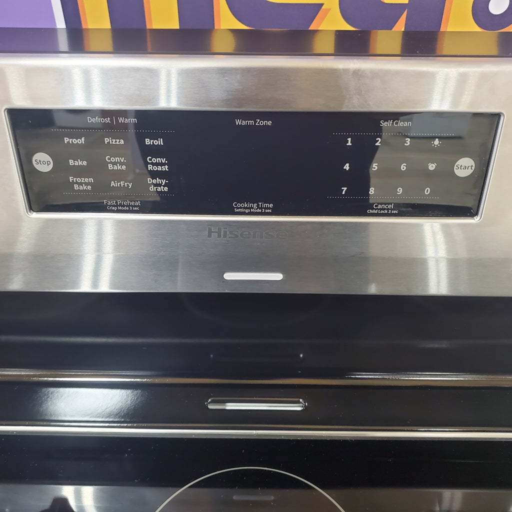 Pictures of Hisense 5.8 cu. ft. Freestanding Electric Oven HBE3501CPS - Open Box - Neu Appliance Outlet - Discount Appliance Outlet in Austin, Tx