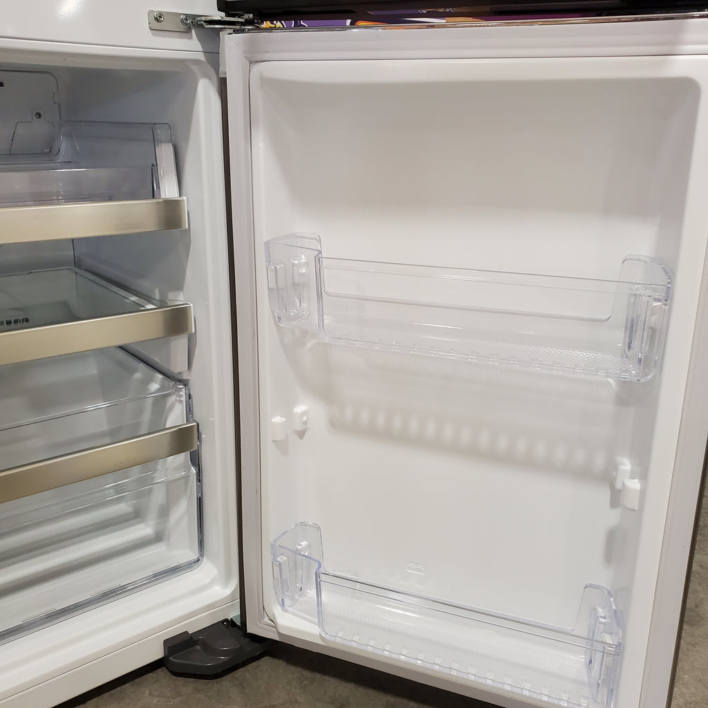 Frigidaire Gallery 22 Cu. Ft. Counter-Depth 4-Door Energy Star Certified Refrigerator in Smudge-Proof Stainless Steel 4SD246 - GRQC2255BF - Scratch & Dent (Minor)