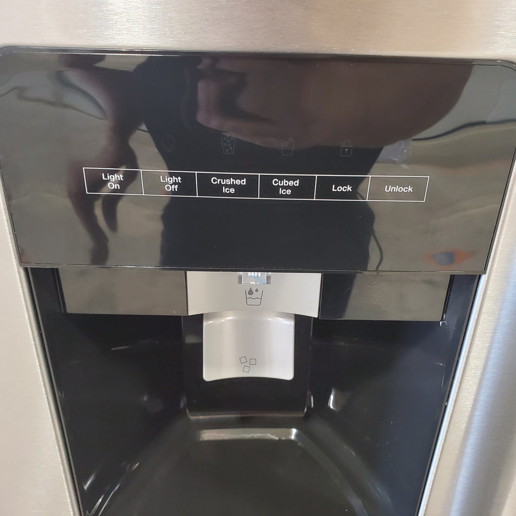Pictures of Whirlpool 36" Wide 24 cu ft Capacity Side By Side Refrigerator with Ice and Water Dispenser in Fingerprint Resistant Stainless Steel WRS315SDHZ - Open Box - Neu Appliance Outlet - Discount Appliance Outlet in Austin, Tx