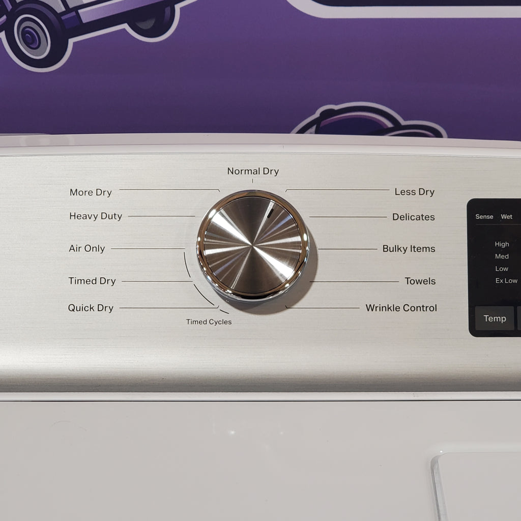 Pictures of Maytag 7.0 cu ft Electric Dryer with Moisture Sensing and Quick Dry Cycle MED6200KW - Scratch & Dent (Minor) - Neu Appliance Outlet - Discount Appliance Outlet in Austin, Tx