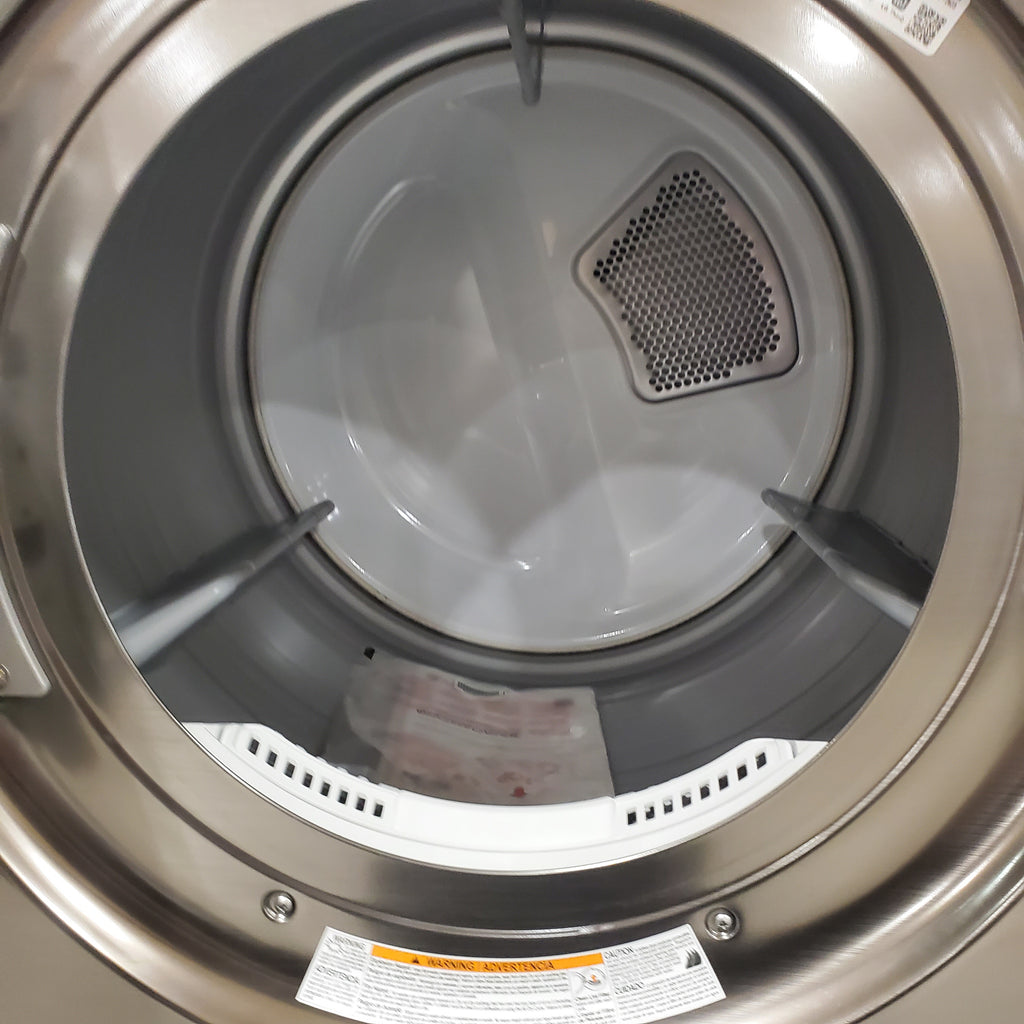 Pictures of LG Graphite Steel Front Load WashTower Single Unit with Center Controls 4.5 Cu. Ft. Washer and 7.4 Cu. Ft. Dryer 6SD129 - WKE100HVA - Scratch & Dent (Minor) - Neu Appliance Outlet - Discount Appliance Outlet in Austin, Tx