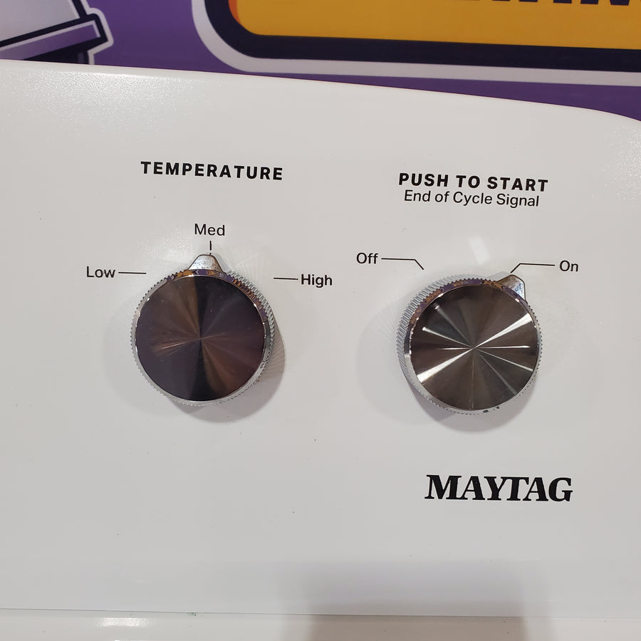 Maytag Top Load Style Electric Wrinkle Prevent 7.0 cu. ft. Dryer with Auto Dry 22133SD198 - MED4005SW - Scratch & Dent (Minor)
