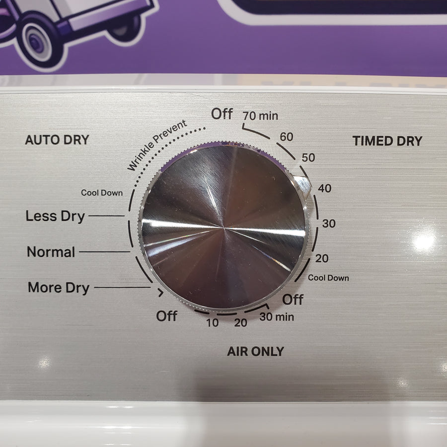 MayTag 7.0 cu. ft. Top Load Electric Wrinkle Prevent Dryer 22134SD244 - MED4500MW - Scratch & Dent (Minor)