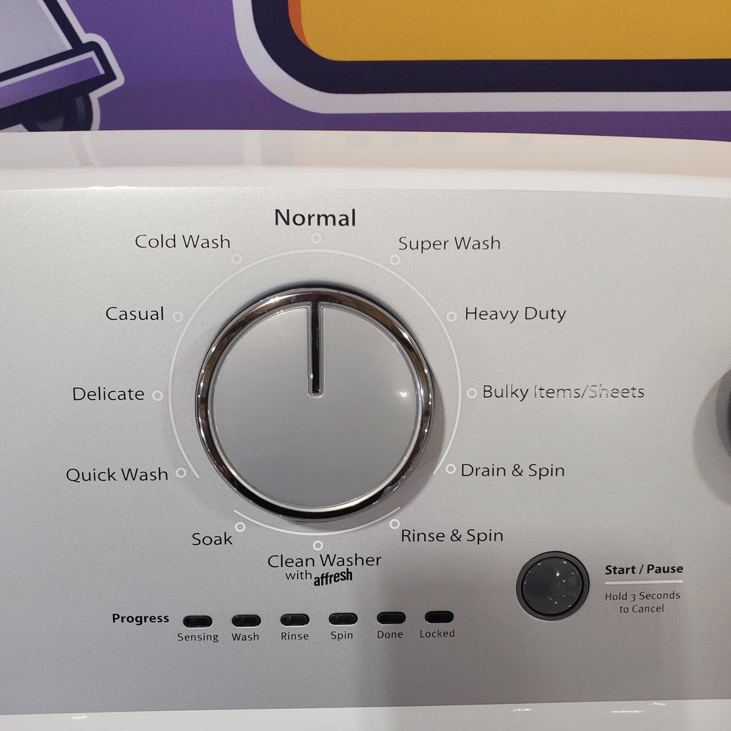 Whirlpool Top Load 3.5 Cu. Ft. Washer with Deep Water Wash Option WTW4816FW - Open Box and Whirlpool Vented 7.0 Cu. Ft. Electric Dryer 16104 - WED4815EW - Open Box