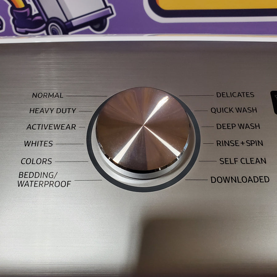 Samsung 5.2 cu. ft. Large Capacity Smart Top Load Washer with Super Speed Wash in White 22131SD80 - WA52DG5500AW - Open Box
