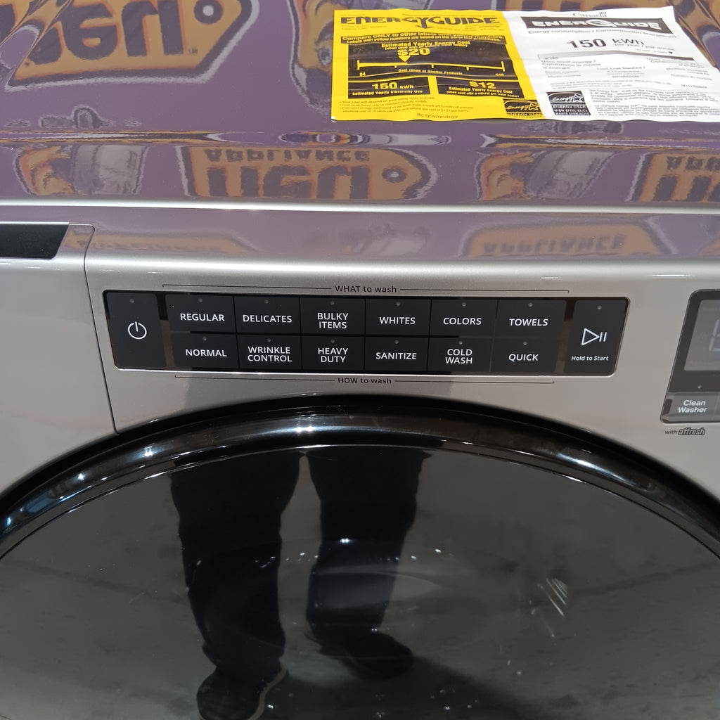 Pictures of Whirlpool 5.0 Cu. Ft. Front Load Washer with Quick Wash Cycle WFW6605MC - Scratch & Dent (Minor) - Neu Appliance Outlet - Discount Appliance Outlet in Austin, Tx