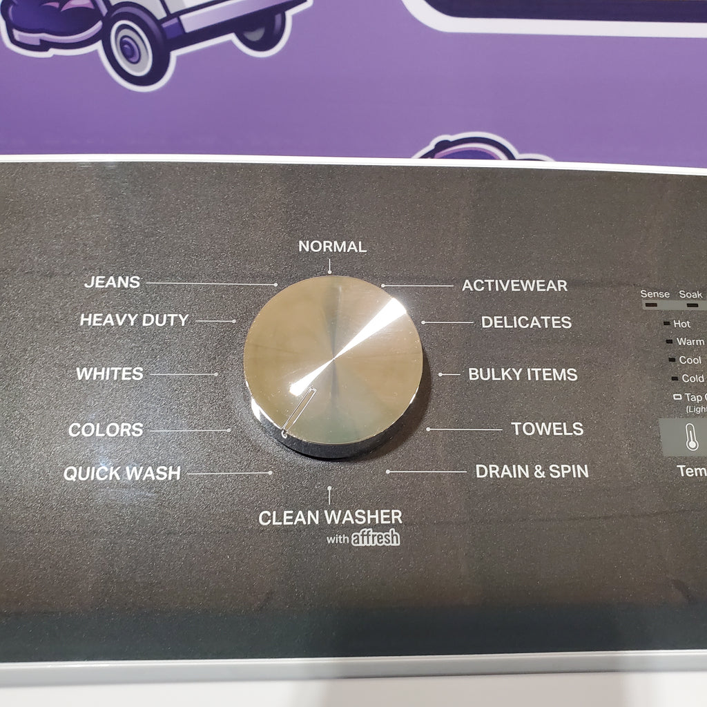 Pictures of Whirlpool Top Load 4.7 Cu. Ft. Washer in White with 2-in-1 Removable Agitator WTW5057LW - Scratch & Dent - Minor and Whirlpool 7.0 Cu. Ft. Long Vent Electric Moisture Sensing Dryer WED500CMW - Open Box - Neu Appliance Outlet - Discount Appliance Outlet in Austin, Tx