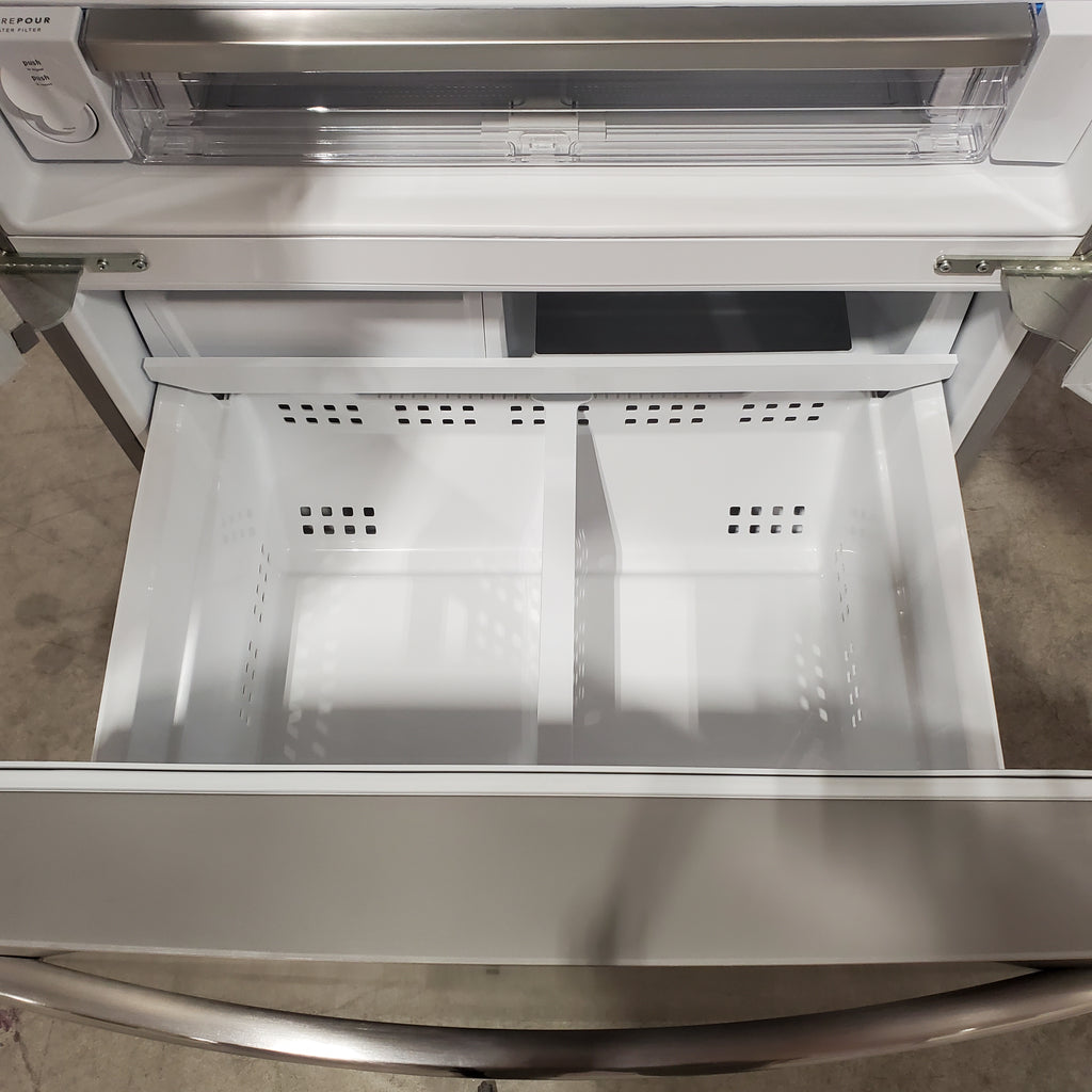 Frigidaire Gallery 28 Cu. Ft. Standard-Depth French Door Refrigerator in Stainless Steel 22131SD93 - GRFS2853AFL - Scratch & Dent (Minor)