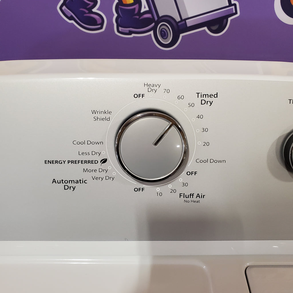Pictures of Whirlpool White Electric Extra Large 7.0 Cu. Ft. Dryer with Wrinkle Shield 22231SD292 - WED4815EW - Scratch & Dent (Minor) - Neu Appliance Outlet - Discount Appliance Outlet in Austin, Tx