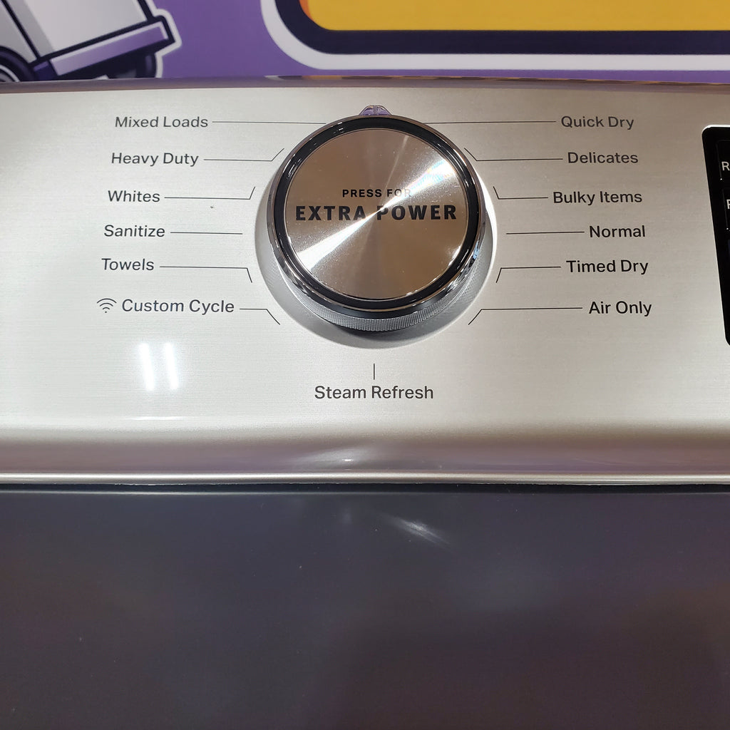 Pictures of Maytag 5.3 Cu. Ft. Pet Pro Top Load Impeller Washer with Extra Power MTW7200RF - Scratch & Dent (Minor) and Maytag 7.4 Cu. Ft. Pet Pro Top Load Electric Dryer with Sanitize Cycle 16126 - MED7205RF - Scratch & Dent (Minor) - Neu Appliance Outlet - Discount Appliance Outlet in Austin, Tx