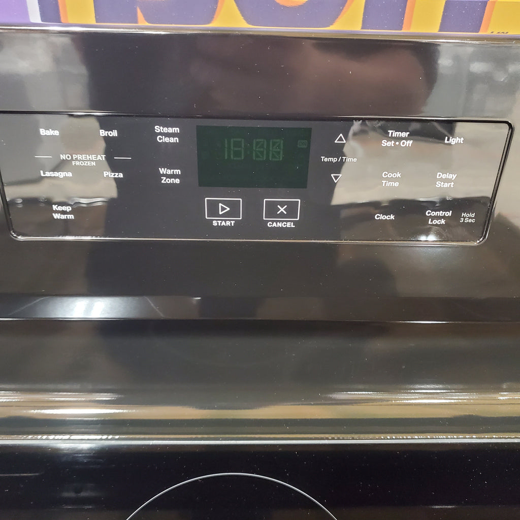 Whirlpool 30-inch Electric Range with Steam Clean WFES3330RB - Scratch & Dent (MInor)