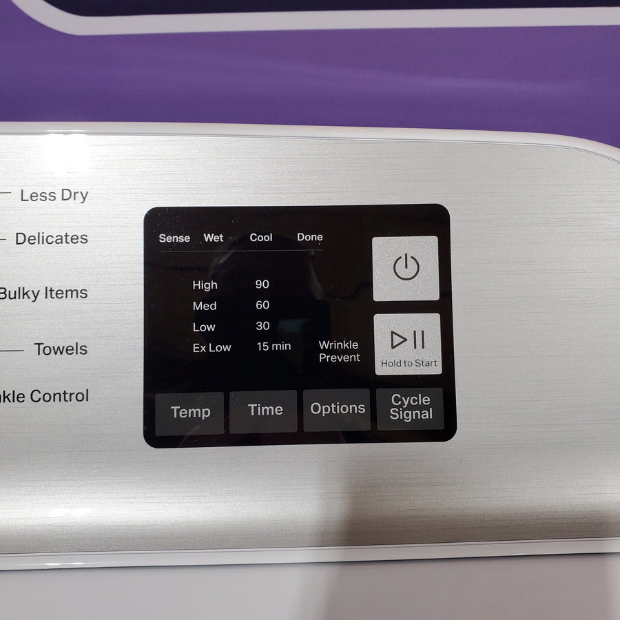 Maytag Top Load 4.8 cu ft Washer with Deep Fill and Slow-Close Glass Lid MVW6200KW - Scratch & Dent (Minor) and Maytag 7.0 cu ft Electric Dryer with Moisture Sensing and Quick Dry Cycle 16158 - MED6200KW - Scratch & Dent (Minor)