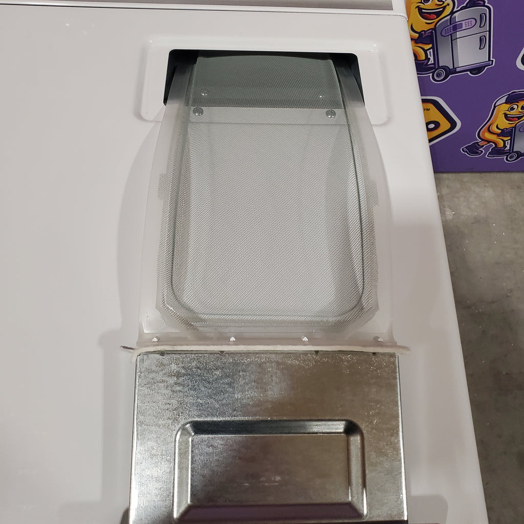 Pictures of Maytag Top Load 4.8 cu ft Washer with Deep Fill and Slow-Close Glass Lid MVW6200KW - Scratch & Dent (Minor) and Maytag 7.0 cu. ft Top Load Gas Dryer with Moisture Sensing 16153 - MGD6200KW - Open Box - Neu Appliance Outlet - Discount Appliance Outlet in Austin, Tx