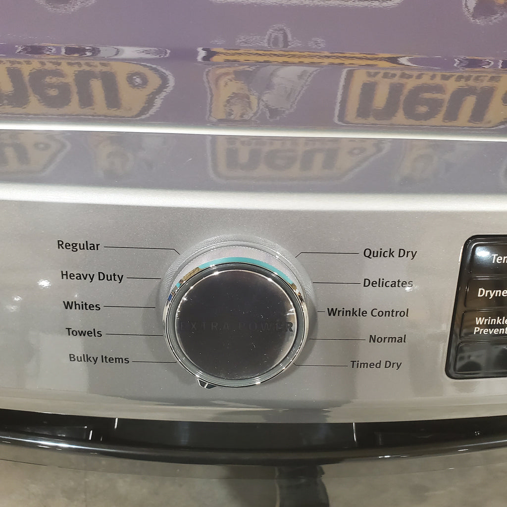 Pictures of Maytag 4.8 cu. ft. Front Load Washer with Extra Power and 16-Hr Fresh Hold® Option MHW6630HC - New in Box and Maytag 7.3-cu ft Stackable Vented Electric Dryer Energy Star Certified 16031 - MED5630HC - Open Box - Neu Appliance Outlet - Discount Appliance Outlet in Austin, Tx