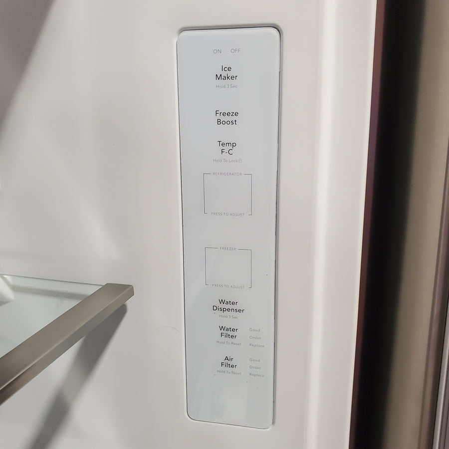 Frigidaire Gallery 20 Cu. Ft. 30" Wide Standard-Depth French Door Refrigerator in Stainless Steel 25139SD773 - GRFN2023AF - Scratch & Dent (Moderate)
