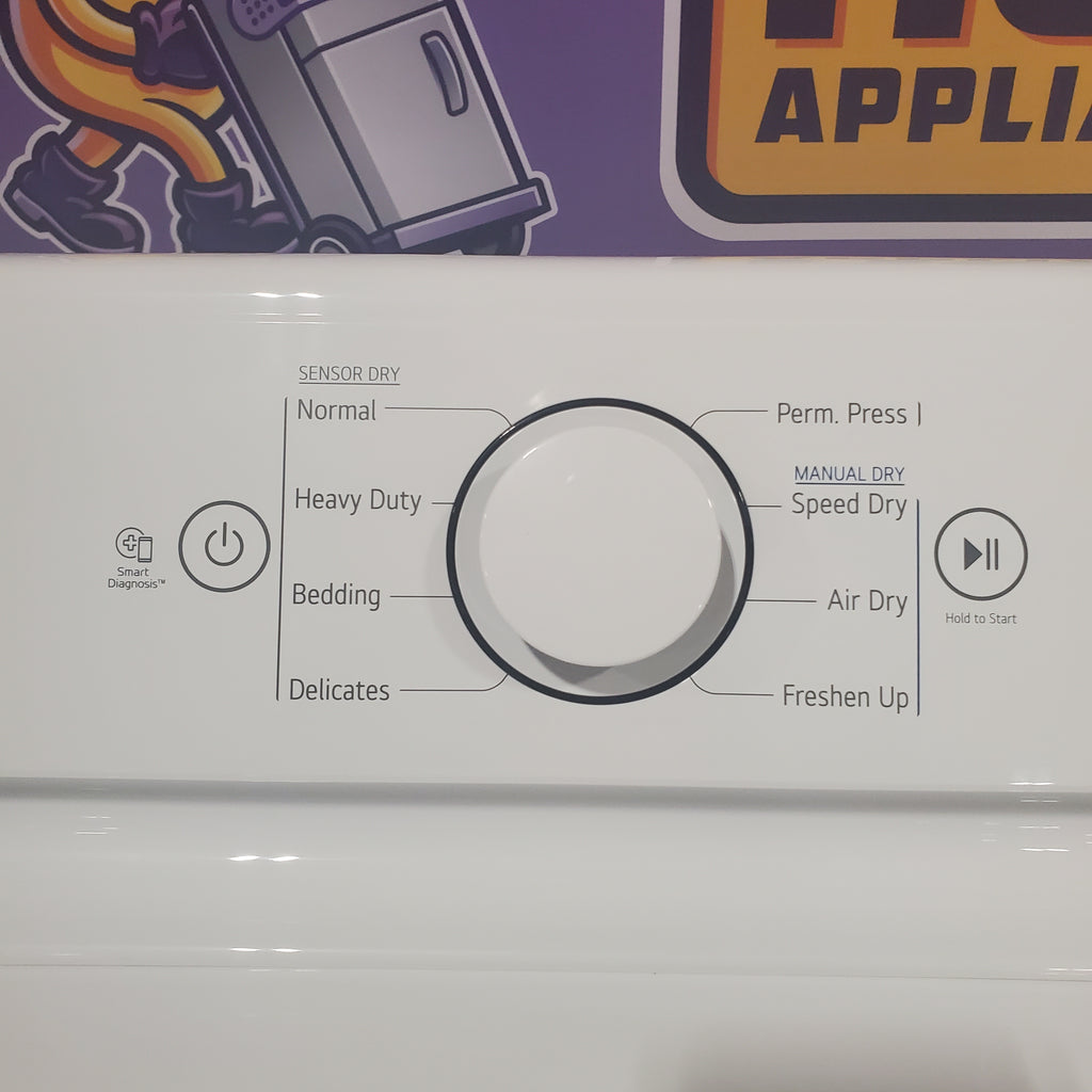 Pictures of LG White Top Load 4.5 Cu. Ft. Washer with TurboDrum Technology WT7000CW - New in Box and LG White Gas Ultra Large Capacity 7.3 Cu. Ft. Dryer with Sensor Dry Technology DLG7001W - Open Box - Neu Appliance Outlet - Discount Appliance Outlet in Austin, Tx