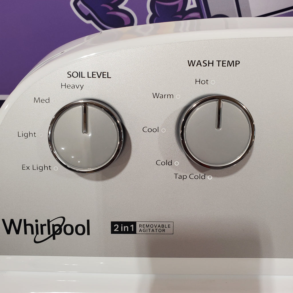 Pictures of Whirlpool Top Load 3.8 Cu. Ft. Washer with Removable Agitator in White 5SD224 - WTW4957PW - Open Box - Neu Appliance Outlet - Discount Appliance Outlet in Austin, Tx
