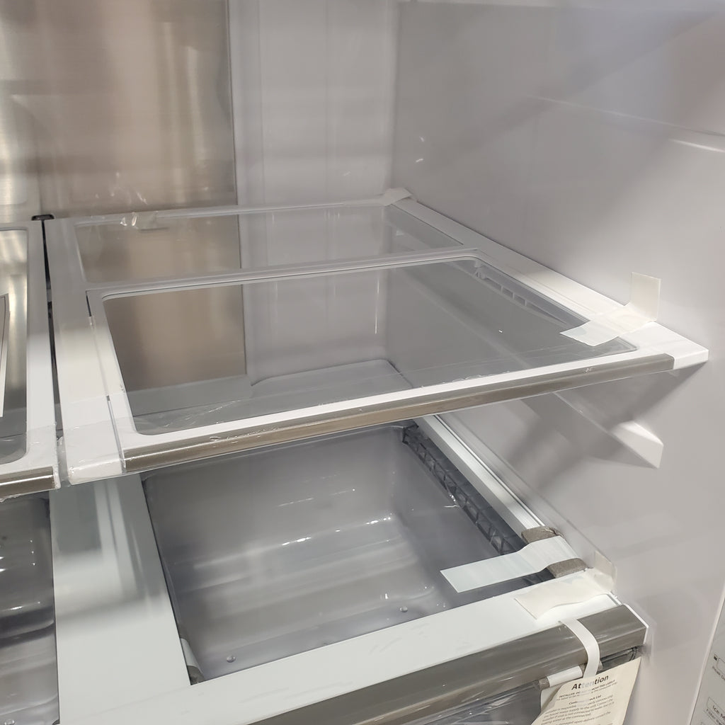 Pictures of Samsung 31 cu. ft. Mega Capacity 3-Door French Door Refrigerator in Stainless Steel with Four Types of Ice 4SD422 - RF32CG5400SR - Scratch & Dent (Minor) - Neu Appliance Outlet - Discount Appliance Outlet in Austin, Tx