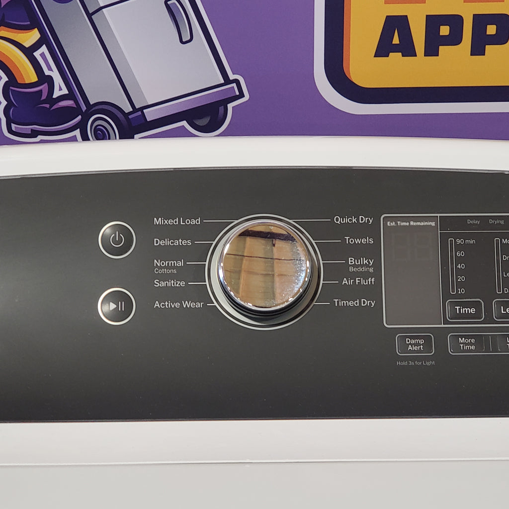 Pictures of GE Electric 7.4 Cu. Ft. Front Load Dryer with Sensor Dry in White GTD58EBSVWS - Open Box - Neu Appliance Outlet - Discount Appliance Outlet in Austin, Tx