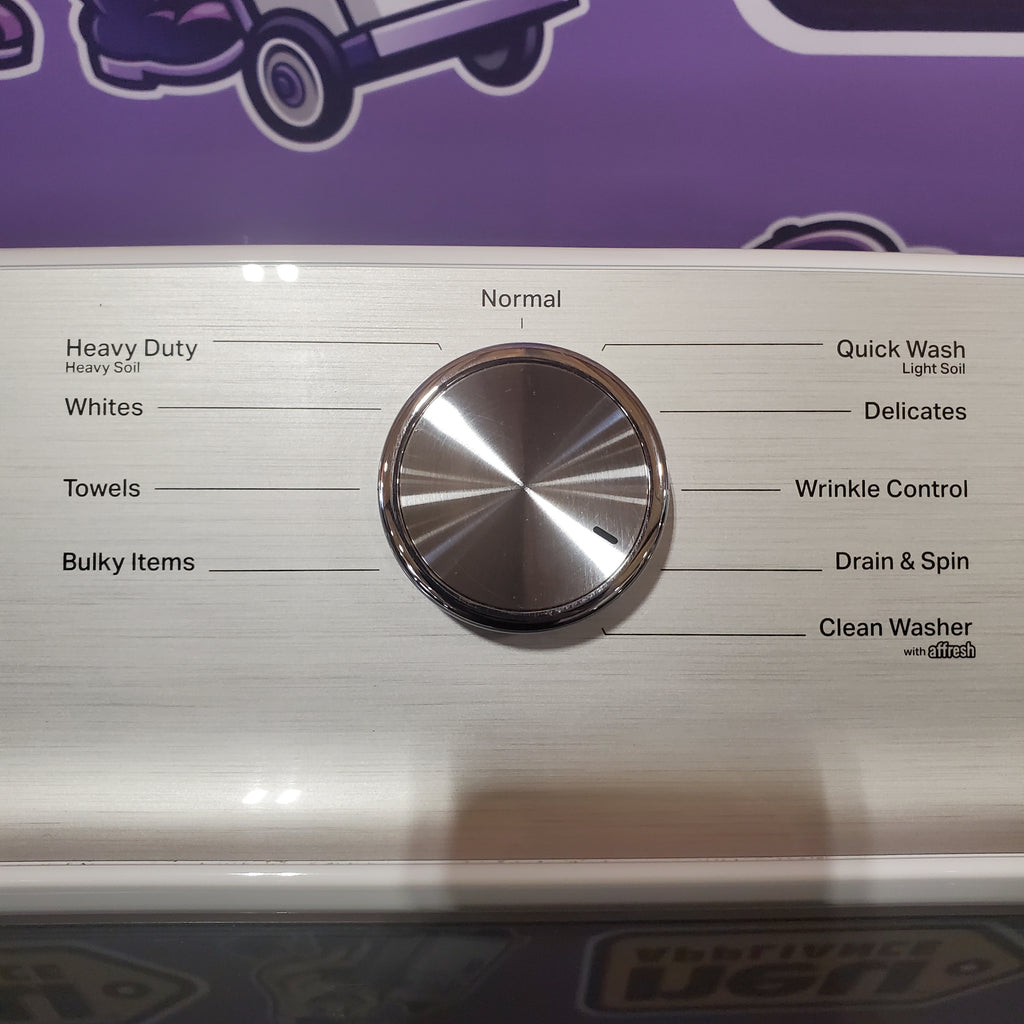 Pictures of Maytag Top Load 4.8 cu ft Washer with Deep Fill and Slow-Close Glass Lid 30133SD126 - MVW6200KW - Scratch & Dent (Minor) - Neu Appliance Outlet - Discount Appliance Outlet in Austin, Tx