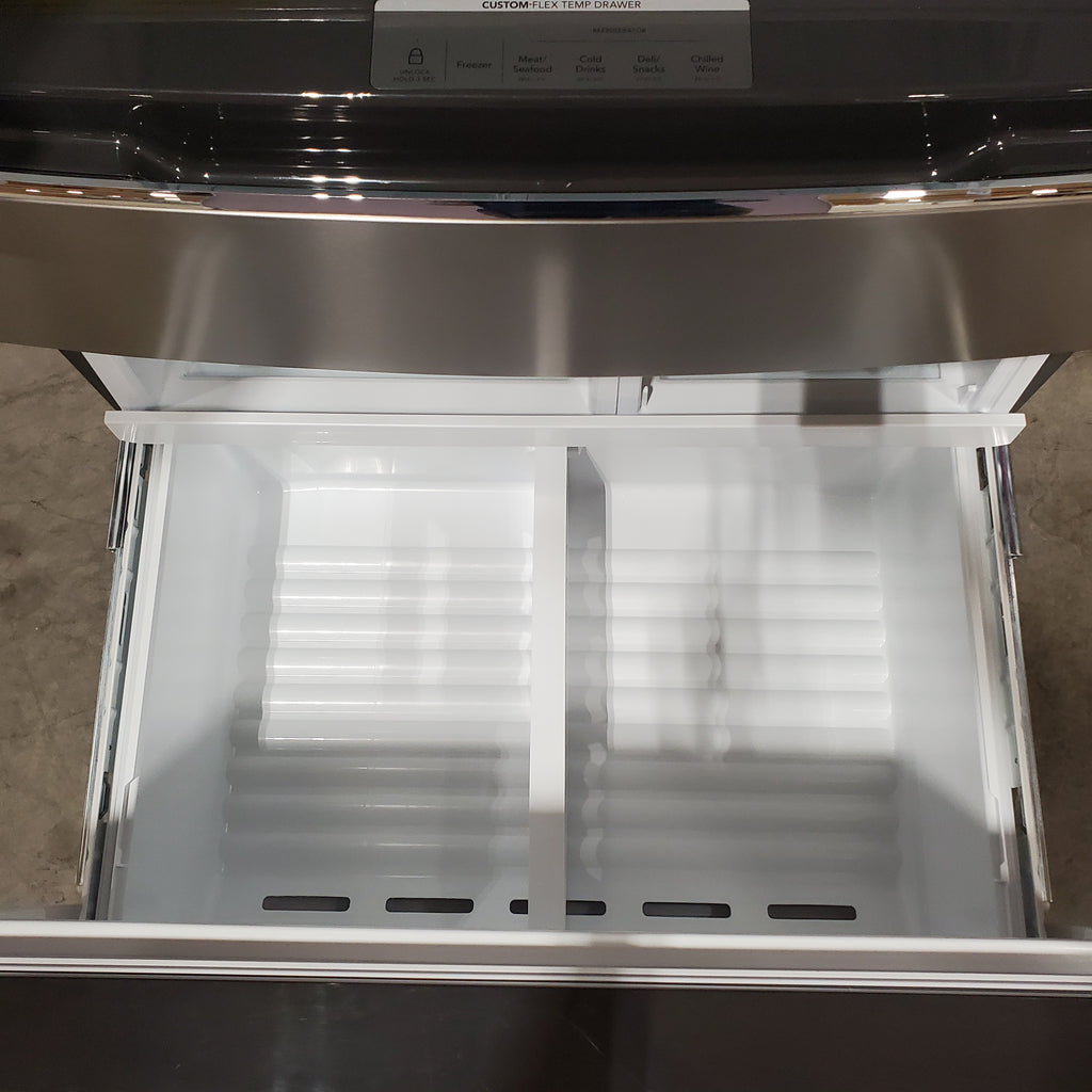 Pictures of Frigidaire Gallery 26 Cu. Ft. Standard-Depth 4-Door French Door Refrigerator in Fingerprint Resistant Stainless Steel 20534SD710 - GRMS2773AF - Scratch & Dent (Major) - Neu Appliance Outlet - Discount Appliance Outlet in Austin, Tx