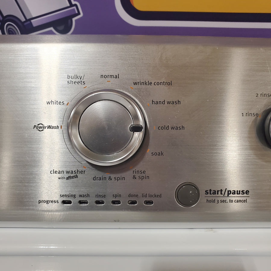 Neu Preferred HE Maytag 3.5 cu. ft. Agitator Top Load Washing Machine With Extra Water Cycle / Option - Certified Refurbished