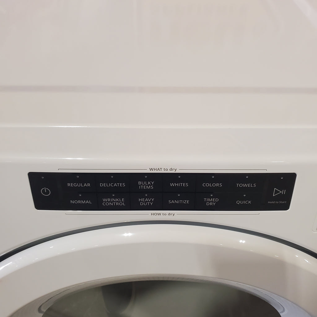 Pictures of Whirlpool 7.4 cu. ft. Front Load Stackable Electric Dryer with Intuitive Touch Controls WED5620HW - Open Box - Neu Appliance Outlet - Discount Appliance Outlet in Austin, Tx